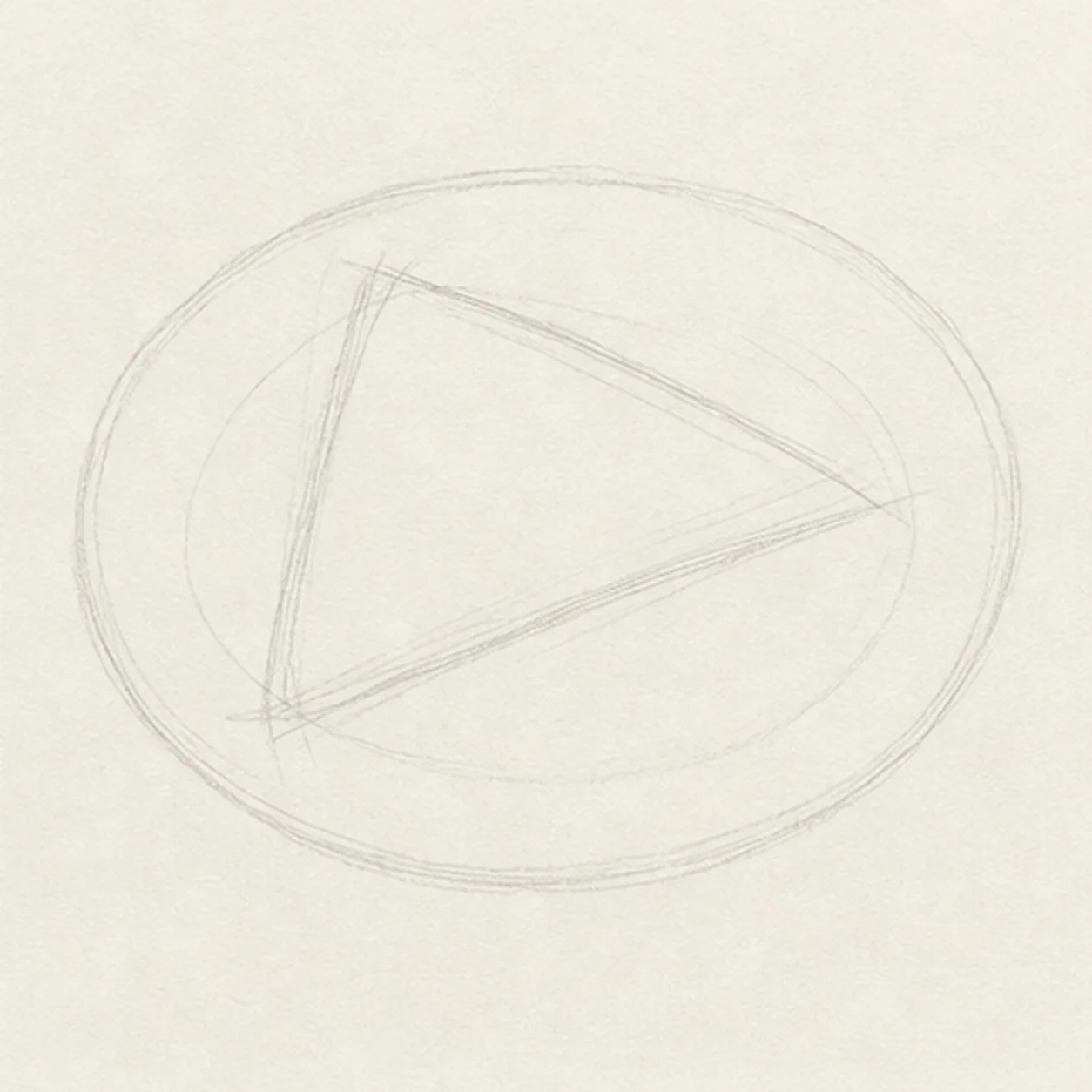 Place the plate and pastry stage for how to draw an apple turnover