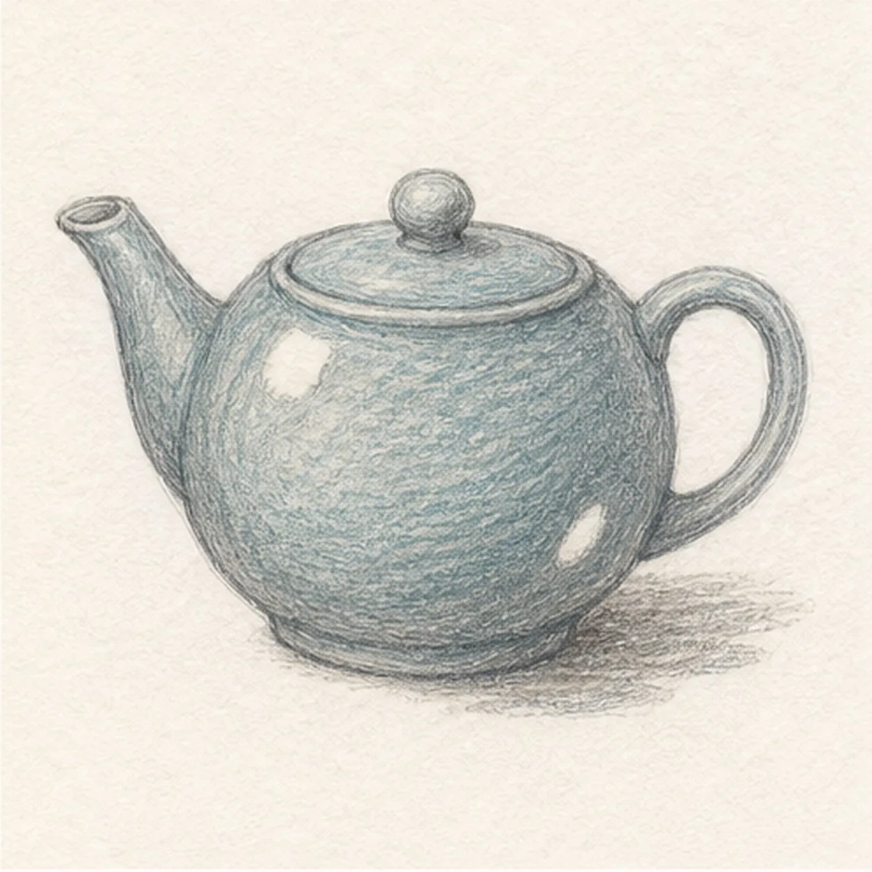 Build ceramic value stage for how to draw a ceramic teapot