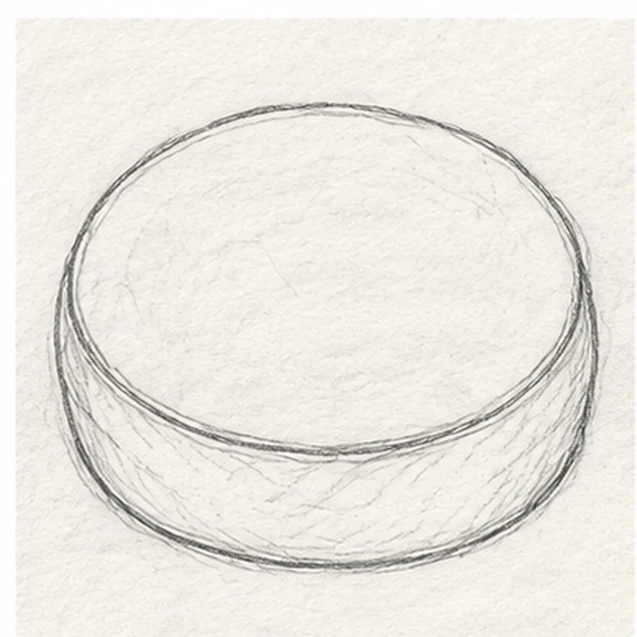 Set the roll's footprint stage for how to draw a cinnamon roll with icing