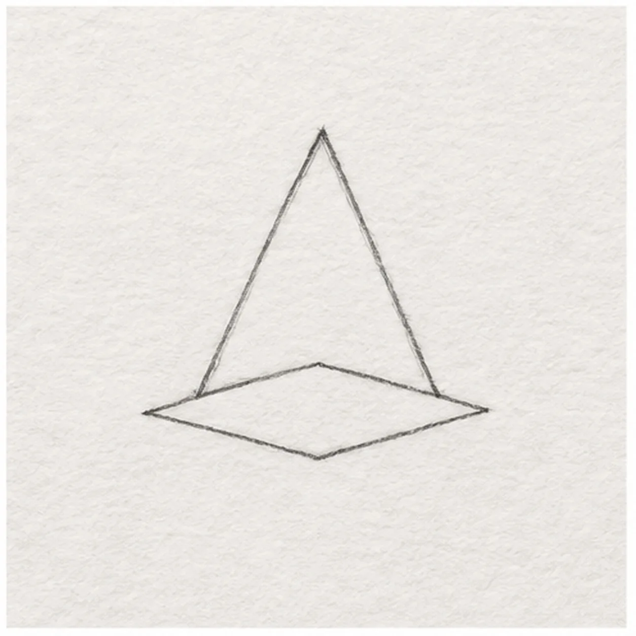 Raise the near wing stage for how to draw a paper crane