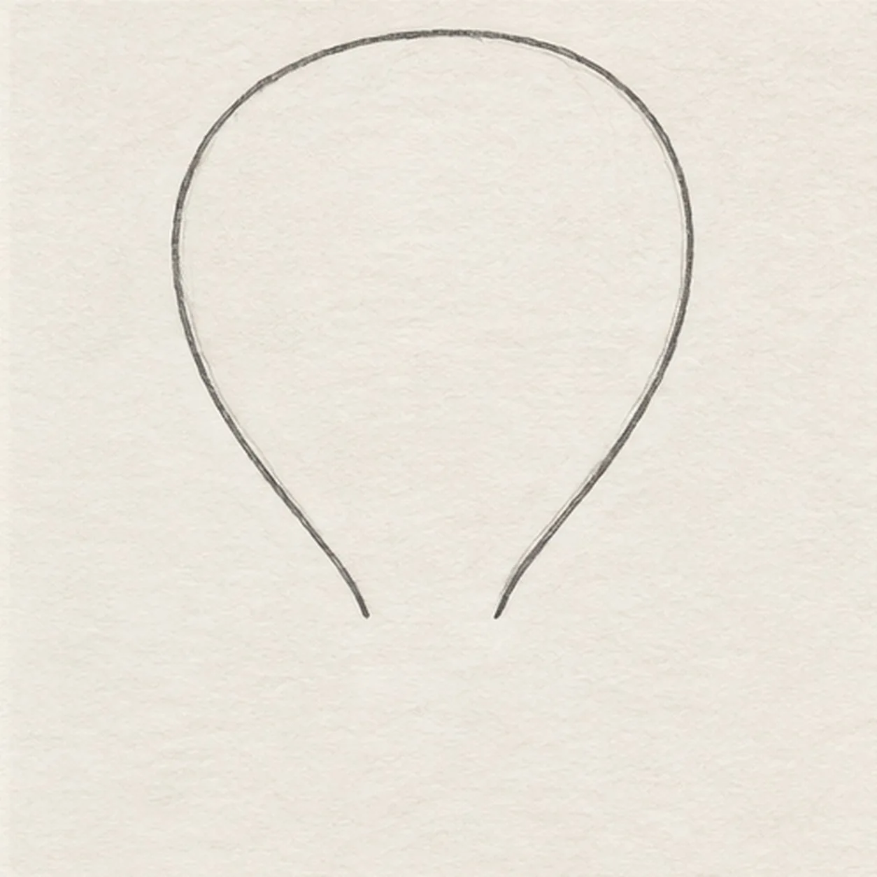 Shape the balloon stage for how to draw a hot-air balloon over hills