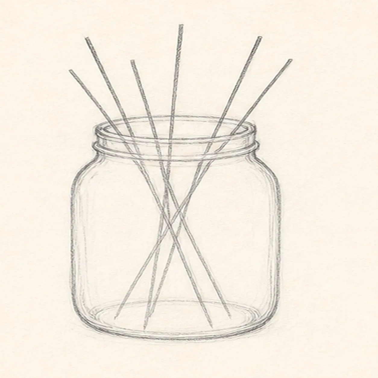 Set the sparkler stems stage for how to draw a sparkler jar