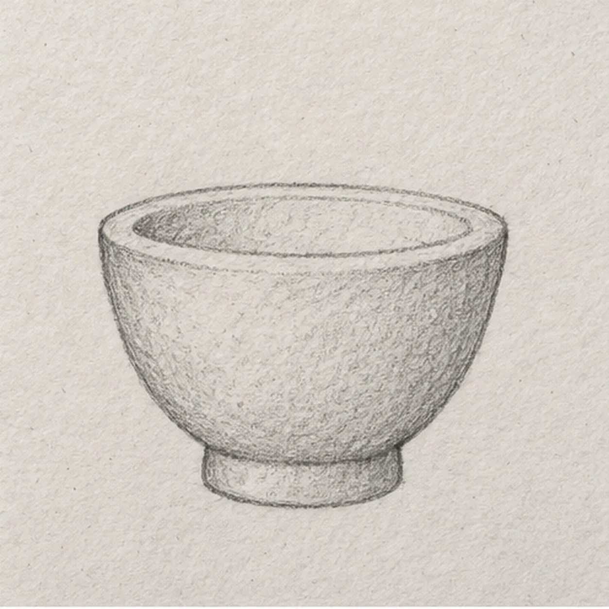 Set the stone foot stage for how to draw a mortar and pestle