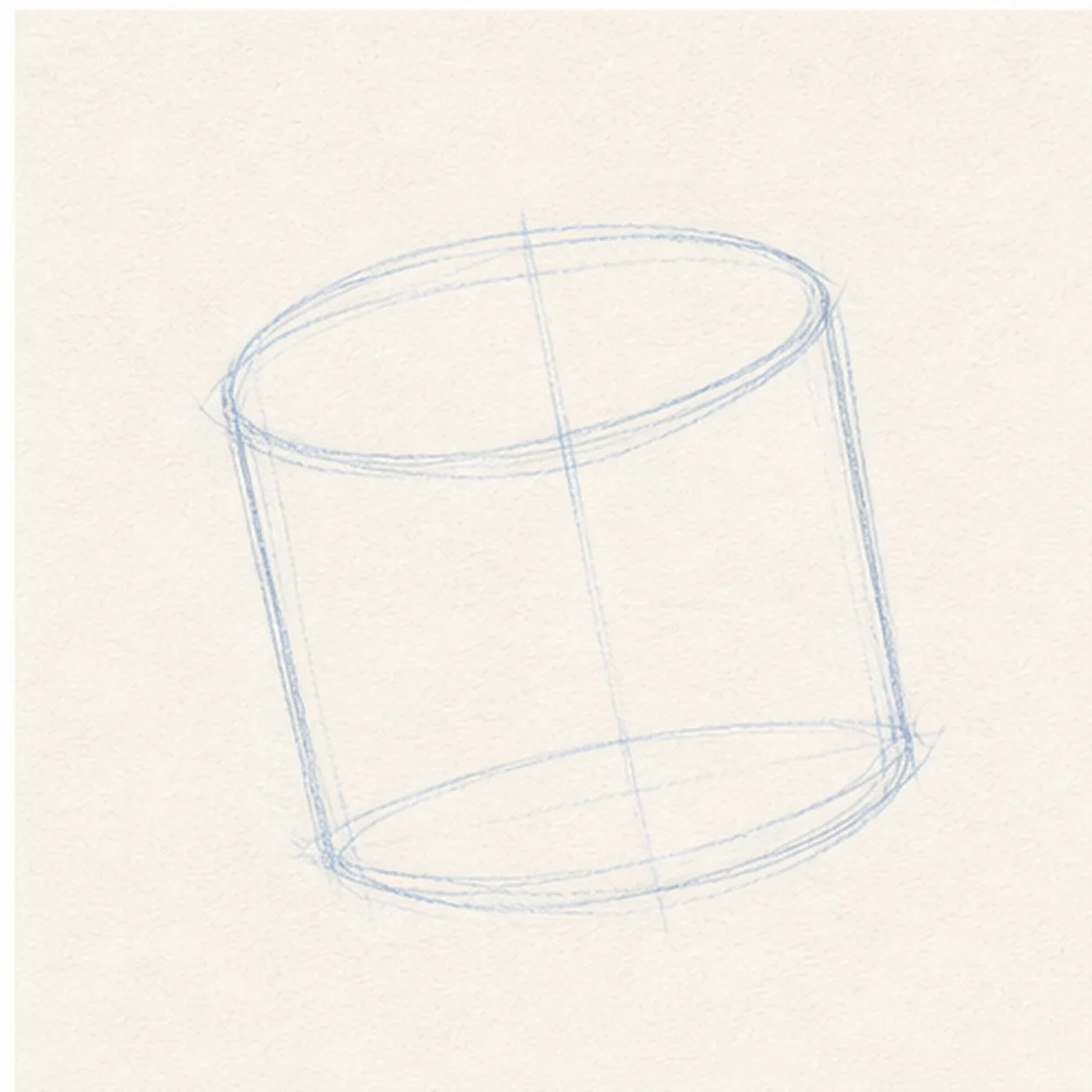 Place the drum guides stage for how to draw a parade drum