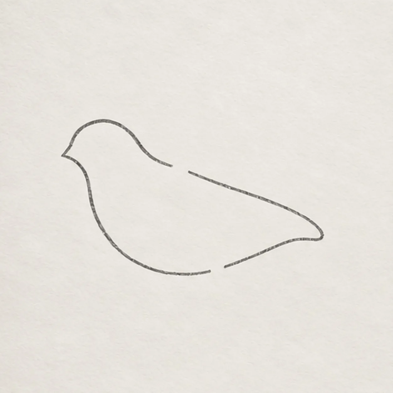 Shape the flying dove stage for how to draw a peace dove with an olive branch