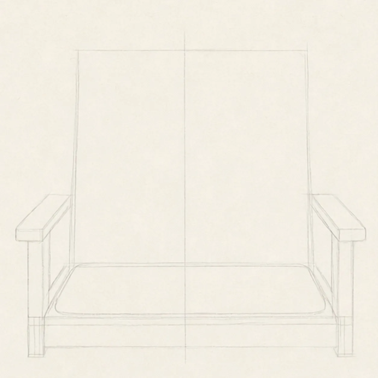 Reserve the cushion space stage for how to draw a porch swing