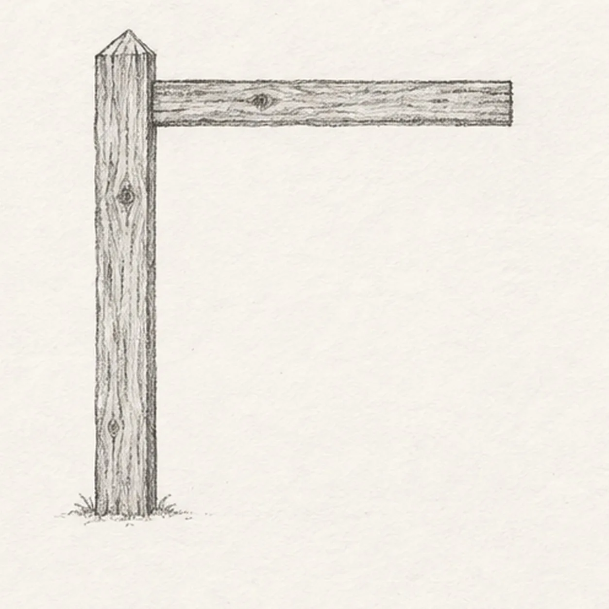 Set the gate corner stage for how to draw a weathered wooden garden gate